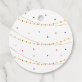 金ゴールドフィエスタサボスベビーシャワー フェイバータグ (裏面)