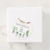 金ゴールドフィエスタサボスベビーシャワー フェイバータグ (インサイチュ)