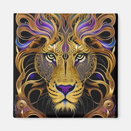 金ゴールドフィリグリオン マグネット (正面)