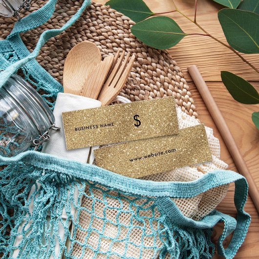 金ゴールドフェイクグリッタースタイリッシュラグジュアリープライスラベル