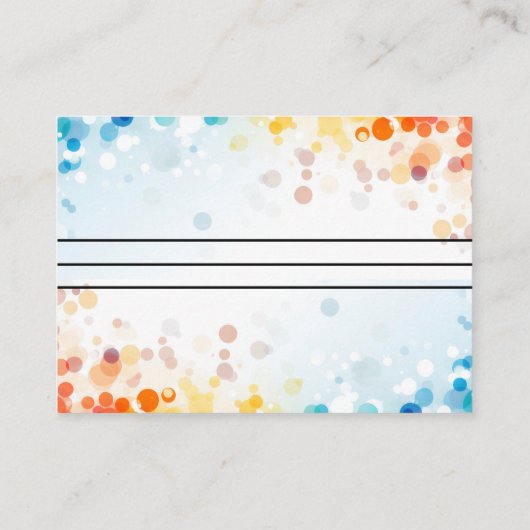 金ゴールドフェイクグリッターホイ結婚ルのアドバイスカード アドバイスカード (裏面)