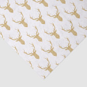 金ゴールドフェイクグリッター鹿 薄葉紙 (詳細)