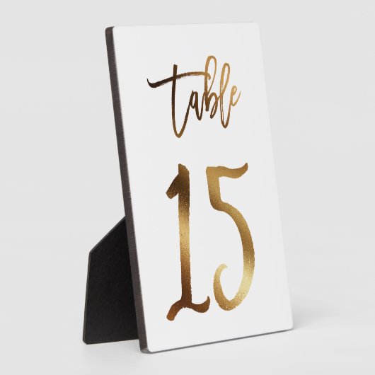 金ゴールドフェイクシック表番号15 フォトプラーク (側面)