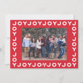 金ゴールドフェイクスクリプトハッピーホリデーズクリスマスフォト シーズンカード (裏面)