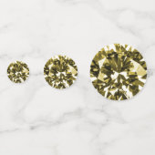 金ゴールドフェイクダイヤモンド コンフェッティ (裏面)