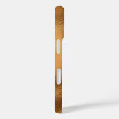 金ゴールドフェイクフォイル、名前とモノグラムケースメイトiPhone Case-Mate iPhoneケース (裏面 / 右)