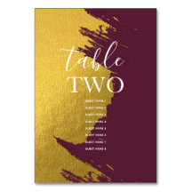 金ゴールドフェイクブルゴーニュ、モノグラム結婚のゲスト名