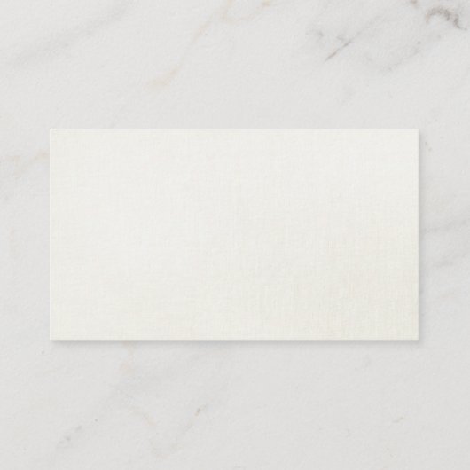 金ゴールドフェイクリーフサークル灰色アポイントメントカード1 予約カード (裏面)