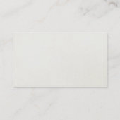 金ゴールドフェイクリーフサークル紫アポイントメントカード1 予約カード (裏面)