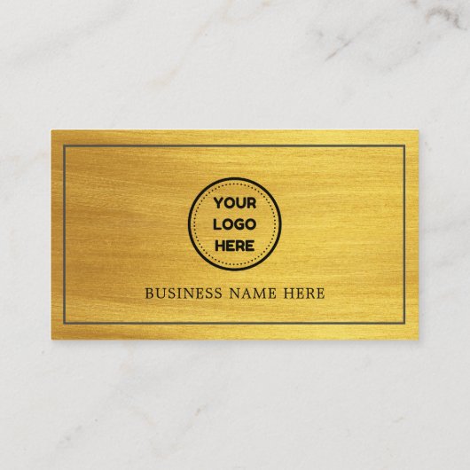 金ゴールドフェイクロゴ店サロンコーヒーショップ ロイヤリティカード (裏面)