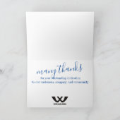 金ゴールドフェイク年功褒章社員 カード (内部)