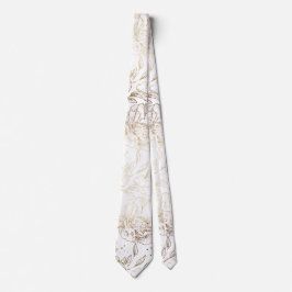 金ゴールドフェイク手エレガント引き花模様結婚ズ ネクタイ