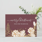 金ゴールドフェイク松コーン針オンメイブピンク シーズンカード (スタンド正面)