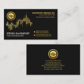 金ゴールドフェイク株式先物取引 名刺 (正面/裏面)