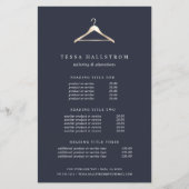 金ゴールドフェイク物掛け |価格とサービス チラシ (正面)