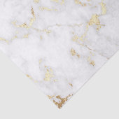 金ゴールドフェイク箔と白大理石石 薄葉紙 (詳細)