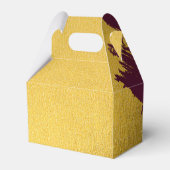 金ゴールドフェイク・ブルゴーニュ結婚ー フェイバーボックス (裏面サイド)