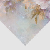 金ゴールドフェミニン紫の白い花 薄葉紙 (詳細)