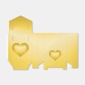 金ゴールドフェードハート フェイバーボックス (折り畳みなし)