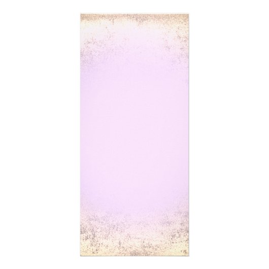 金ゴールドフォイルラックフェイクカードのラベンダーバタフライ ラックカード (裏面)