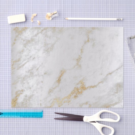 金ゴールドフォキシアグレーシルバー大理石金属抽象芸術 薄葉紙 (クラフト)