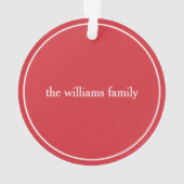 金ゴールドフォーフォトクリスマスホリデーオーナメント オーナメント (裏面)