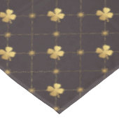金ゴールドフォーリーフクローバー テーブルクロス (アングル)