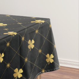 金ゴールドフォーリーフクローバー テーブルクロス