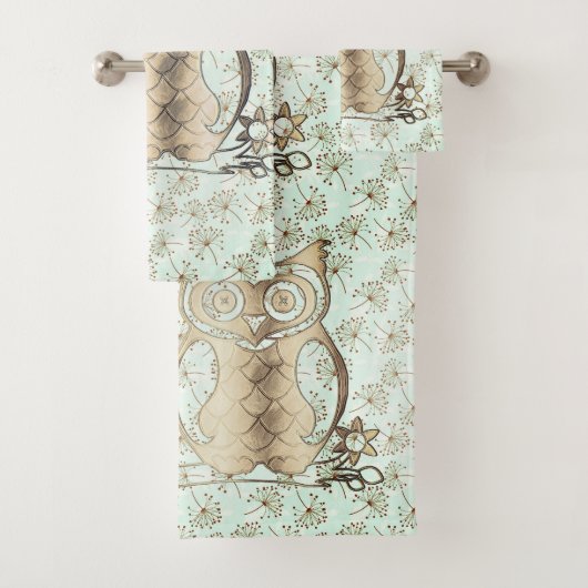 金ゴールドフクロウ バスタオルセット (インサイチュ)