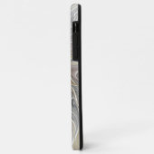 金ゴールドフラクタルモダン抽象芸術で花盛り Case-Mate iPhoneケース (裏面/左)