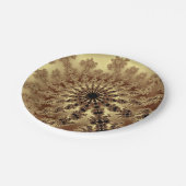 金ゴールドフラクタル ペーパープレート (アングル)