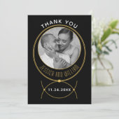 金ゴールドフレインスパイアー結婚ムの写真 サンキューカード (スタンド正面)