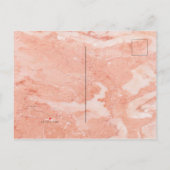 金ゴールドフレモダンームアイボリーグリーンFlAccommodationカード 案内ポストカード (裏面)