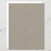 金ゴールドフレークスクラップブック紙 (正面/裏面)