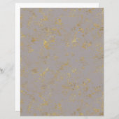 金ゴールドフレークスクラップブック紙 (正面/裏面)