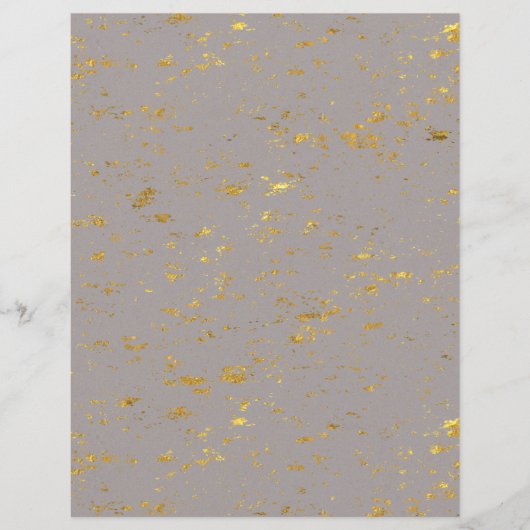 金ゴールドフレークスクラップブック紙 (正面)