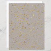 金ゴールドフレークスクラップブック紙 (正面/裏面)