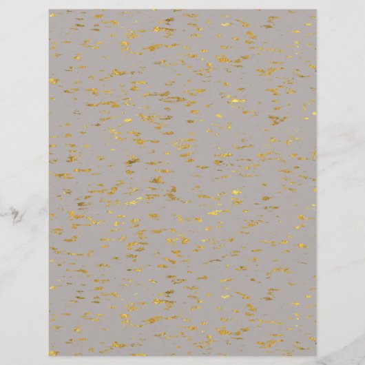 金ゴールドフレークスクラップブック紙 (正面)