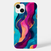 金ゴールドフレーク模様 Case-Mate iPhoneケース (裏面)