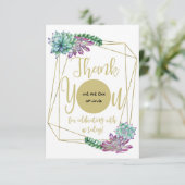 金ゴールドフレーム多肉多肉多肉多肉多肉多肉多肉質EOSリップバーム特典カード サンキューカード (スタンド正面)