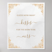 金ゴールドフレ華美ームクリーム数キスゲーム ポスター (正面)