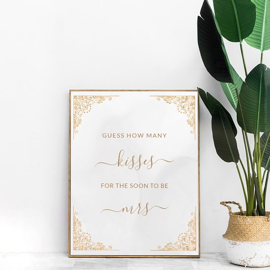 金ゴールドフレ華美ームクリーム数キスゲーム ポスター