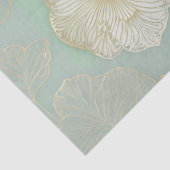 金ゴールドフローラとシーフオムグリーンデクページ 薄葉紙 (詳細)