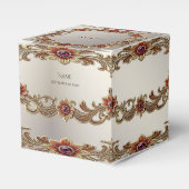 金ゴールドフローラとレッドストーンズのビーフボックス フェイバーボックス (正面サイド)