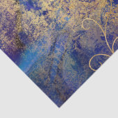 金ゴールドフローラのアウトライン（紫の切り離し） 薄葉紙 (詳細)