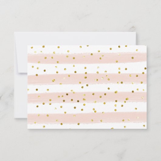 金ゴールドフローラエイプリルシャワーサンキューカード サンキューカード (裏面)