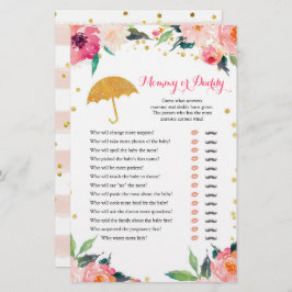 金ゴールドフローラエイプリルシャワーMommy or Daddy