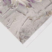 金ゴールドフローラエンボス効果ラベンダーホワイト素朴 薄葉紙 (詳細)