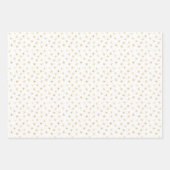 金ゴールドフローラタンデロン ラッピングペーパーシート (正面3)