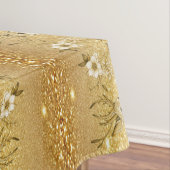 金ゴールドフローラトナディアホリデーテーブルクロス テーブルクロス (インサイチュ)